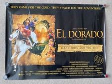 Listing image for El Dorado ORIGINAL UK Cinema Quad FILM POSTER 100cm x 76cm