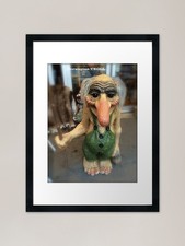 Listing image for Norwegian Troll Framed Art Print Framed Wall Art Poster Canvas Print Picture
