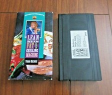 Listing image for Classic George Foreman's "Lead Mean Fat Grilling Machine" VHS -Sweet Memorabilia