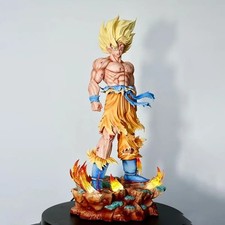 Listing image for 34cm Dragon Ball Z Goku Figure LED Base Super Saiyan 1/6 Statue Collectible UK