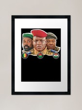 Listing image for Aes Alliance Of Sahel States Framed Framed Wall Art Poster Canvas Print Picture