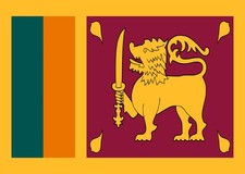 Listing image for Vibrant Sri Lanka Flag Poster Wall Art for Home & Office Decor