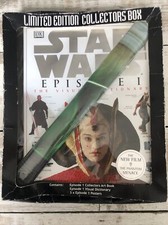 Listing image for Star Wars Limited Ediction Collectors Box E1 With Qui-Gon Jinn Poster.