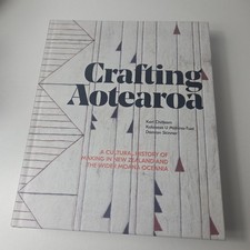 Listing image for Crafting Aotearoa New Zealand Maori Art Cultural History Mona Oceania Book HB