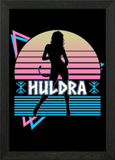 Listing image for Huldra Hulder Scandinavian Framed Wall Art Poster Canvas Print Picture