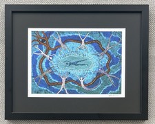 Listing image for Aboriginal Art Ltd Ed Signed Colour Print Rainbow Serpent By Alison Buchanan