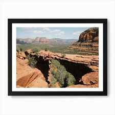 Listing image for Devils Bridge Scenery Art Print Framed Wall Art Poster Canvas Print Picture