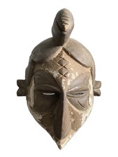 Listing image for Old Tribal Igbo spirit Mask with Bird --- Nigeria BN 14