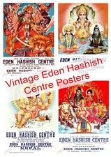 Listing image for Repro Vintage Eden Hashish Cannabis Marijuana Centre Kathmandu Poster A1 A2 A3