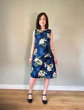 Listing image for 90s Pacific Legend Hawaiian Dress - Hibiscus & Palm Print - Sarong-Tie Wrap - XL