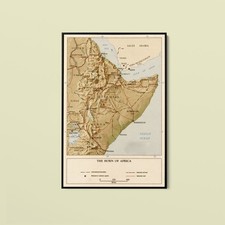 Listing image for CIA - Horn of Africa - Art Print on Paper or Canvas