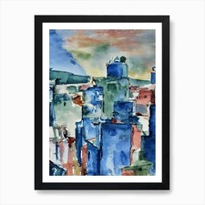 Listing image for Port Of Aden Yemen Abstract Block h Framed Wall Art Poster Canvas Print Picture