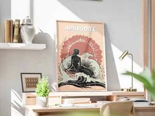 Listing image for Aphrodite Poster, Aphrodite Goddess Art, Goddess of Love and Beauty, Mythology