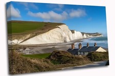 Listing image for Seven Sisters Famous Cliffs Canvas Print Wall Art Picture
