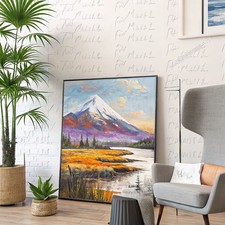 Listing image for Mount Kilimanjaro Abstract Wall Tanzania African Mountain Landscape Scenery 0 Ar