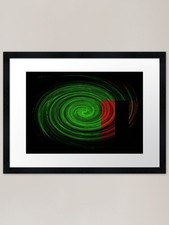 Listing image for Zambia Twirl Framed Art Print Framed Wall Art Poster Canvas Print Picture