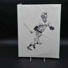 Listing image for Boston Red Sox Carl Yastrzemski Print Frank Nareau Baseball Art Vintage 1995