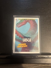 Listing image for Skybox Masterpieces Monster Edition Lusca Movie Poster Variant /1499