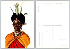 Listing image for Kikuyu Dancer Postcard Nairobi Kenya Sapra Studio African Culture Art Print