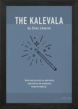Listing image for The Kalevala by Lonnrot Framed Wall Art Poster Canvas Print Picture