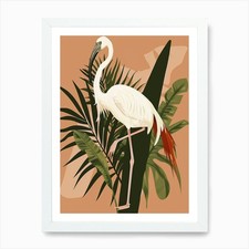Listing image for Stork Art Print Framed Wall Art Poster Canvas Print Picture