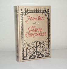 Listing image for New Vampire Chronicles Anne Rice Collectible Sealed Leather Bound Hardcover