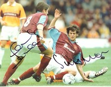 Listing image for Frank Lampard & Scott Mean Signed 10x8 Photo West Ham Utd Autograph Memorabilia
