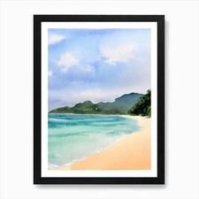 Listing image for Maracas Bay, Trinidad And Tobago Wa Framed Wall Art Poster Canvas Print Picture