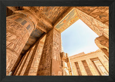 Listing image for Luxor Architecture Framed Wall Art Poster Canvas Print Picture