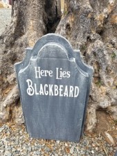 Listing image for G-Pirates of the Caribbean Blackbeard Tombstone Gravestone Non-Illuminated.