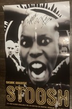Listing image for Original SKUNK ANANSI Hand Signed by SKIN Release Poster for STOOSH