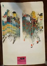 Listing image for Maciej Urbaniec Poland Folklore Poster Polish Tourist Center 39x28