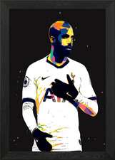 Listing image for Lucas Moura Framed Wall Art Poster Canvas Print Picture