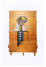Listing image for Jean Michel Basquiat Gold Griot Poster 24" x 36" NEW