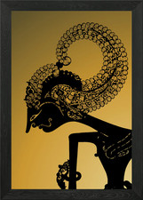 Listing image for Wayang Arjuna Framed Wall Art Poster Canvas Print Picture