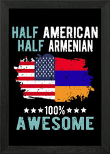 Listing image for Armenia Framed Wall Art Poster Canvas Print Picture