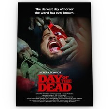 Listing image for Day of the Dead Movie Poster Satin High Quality Archival Stunning A1 A2 A3