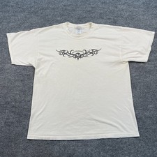 Listing image for Vintage Y2K Budweiser Tribal Art Shirt L/XL 22x28 White