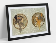 Listing image for ALPHONSE MUCHA BYZANTINE -ART FRAMED POSTER PICTURE PRINT ARTWORK