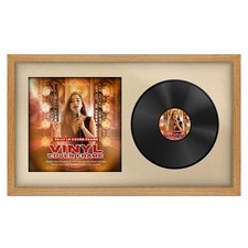 Listing image for 30x17 Vinyl Record Album Cover & Display Frame Memorabilia wall Art for Lp 12''