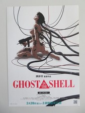 Listing image for GHOST IN THE SHELL / GHOST IN THE SHELL 2 4K JAPANESE CHIRASHI (B5) POSTER R2024