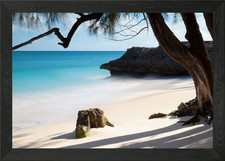 Listing image for Jamaica Shores Framed Wall Art Poster Canvas Print Picture