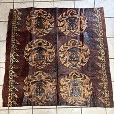 Listing image for VINTAGE TAPA CLOTH BARKCLOTH TONGA SAMOA POLYNESIAN TIKI FOLK ART 59”x 61”