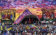 Listing image for Festival Giclee Art Print A5