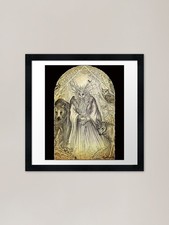 Listing image for Leshy Slavic mythology Framed Art P Framed Wall Art Poster Canvas Print Picture