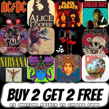 Listing image for Rock Band Concert Music Posters Prints Gifts Wall Art Home Decor