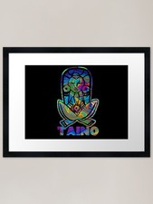 Listing image for Atabey Goddess - Taino people of th Framed Wall Art Poster Canvas Print Picture