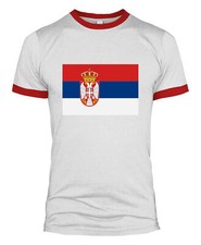 Listing image for Serbian Flag T Shirt Serbia Country National Football Top World Cup Men Kid L254