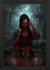 Listing image for Rusalka Framed Wall Art Poster Canvas Print Picture