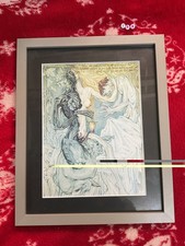 Listing image for Art Print , Rarely Seen FRAMED , Fantasy Occult Lilith Vintage, FAYE POMERANCE